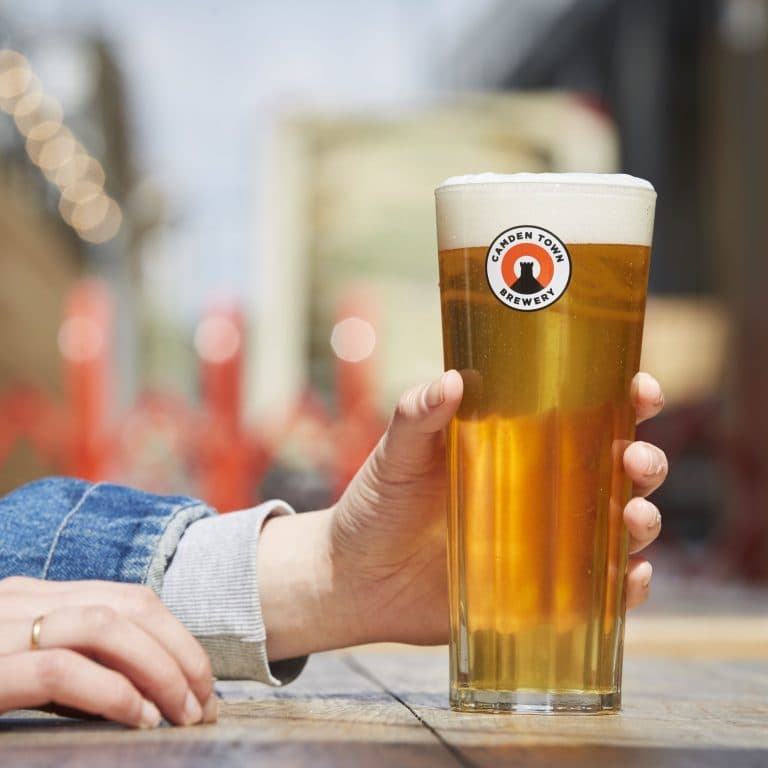 Cover Image for Buy 1 get 1 free on a pint of Camden Hells at The Ragged Robin